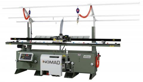 Dotul is pleased to announce our newest door machine, the NOMAD. Designed to prehang factory or shop pre-beveled doors.